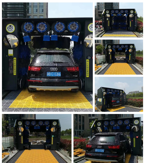 寧波—無(wú)人值守微信掃碼洗車(chē)設(shè)備安裝現(xiàn)場(chǎng)拍攝